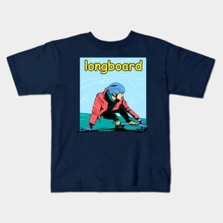 longboard Kids T-Shirt